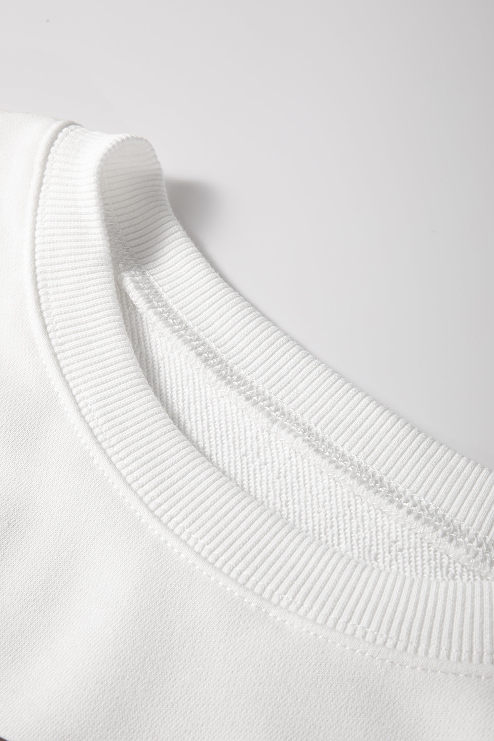 Beige MERRY Christmas Printed Drop Shoulder Pullover Sweatshirt