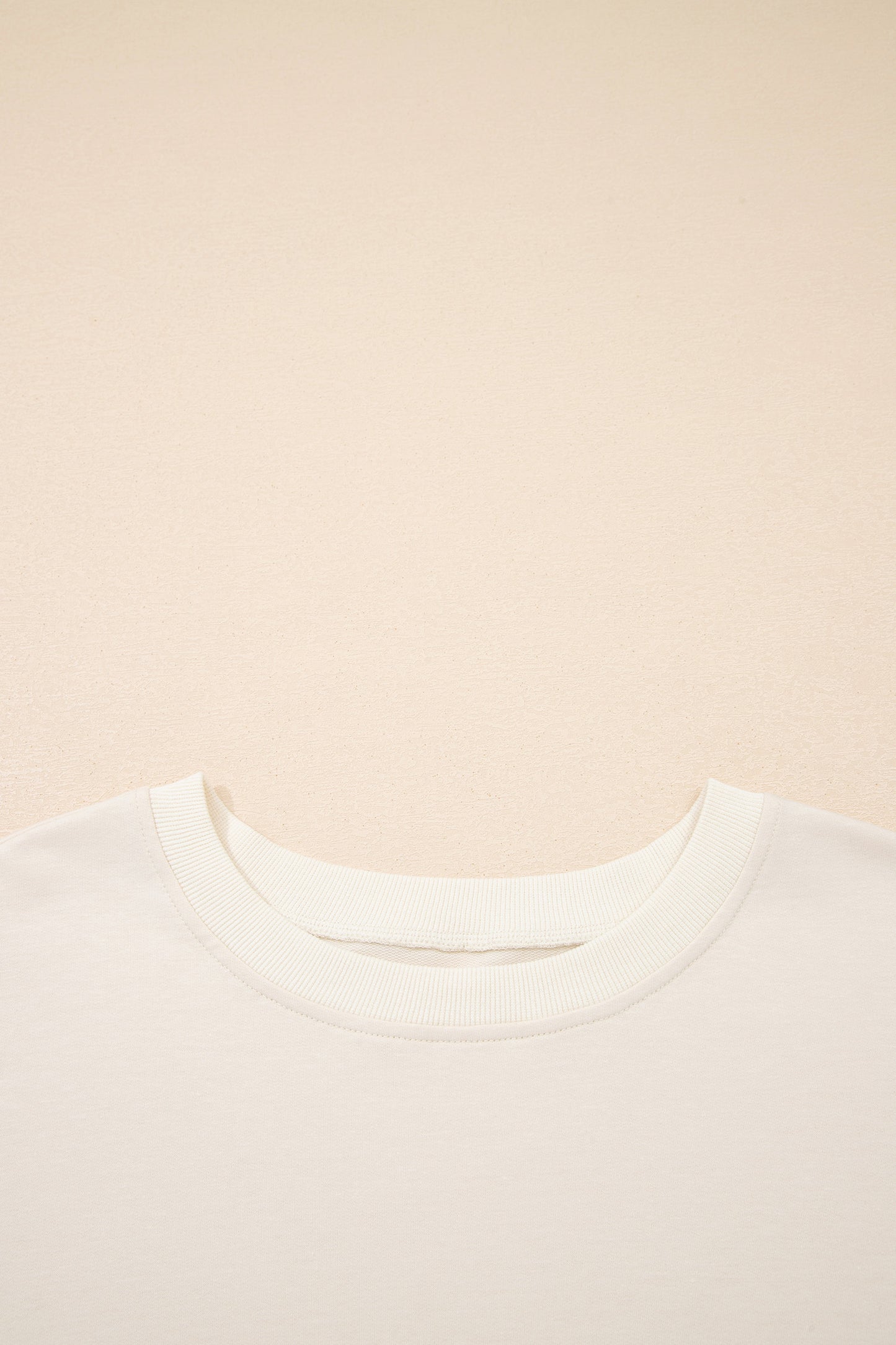 Apricot Camo Print Patchwork Sleeve Raw Hem Plus Size Sweatshirt