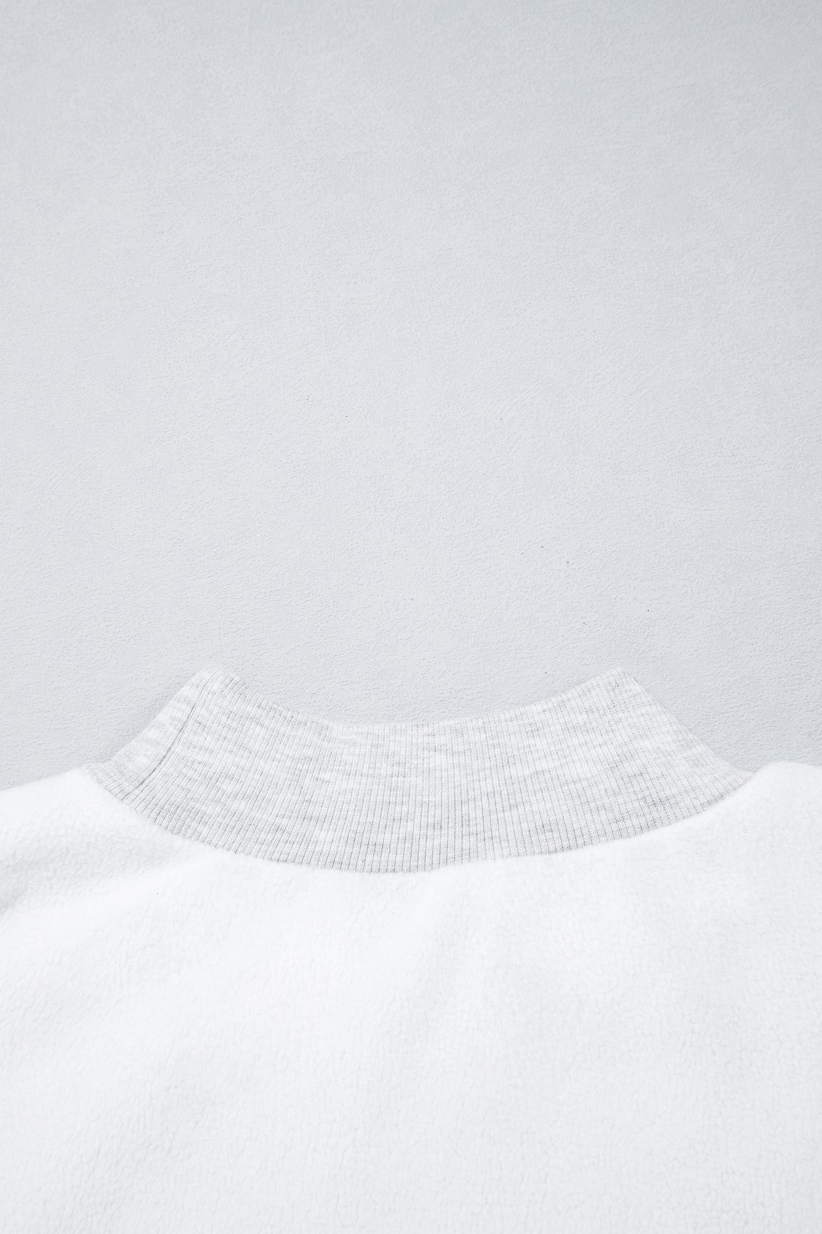 Light Grey High Neck GAMEDAY/ FOOTBALL Double Side Printed Reversible Sweatshirt