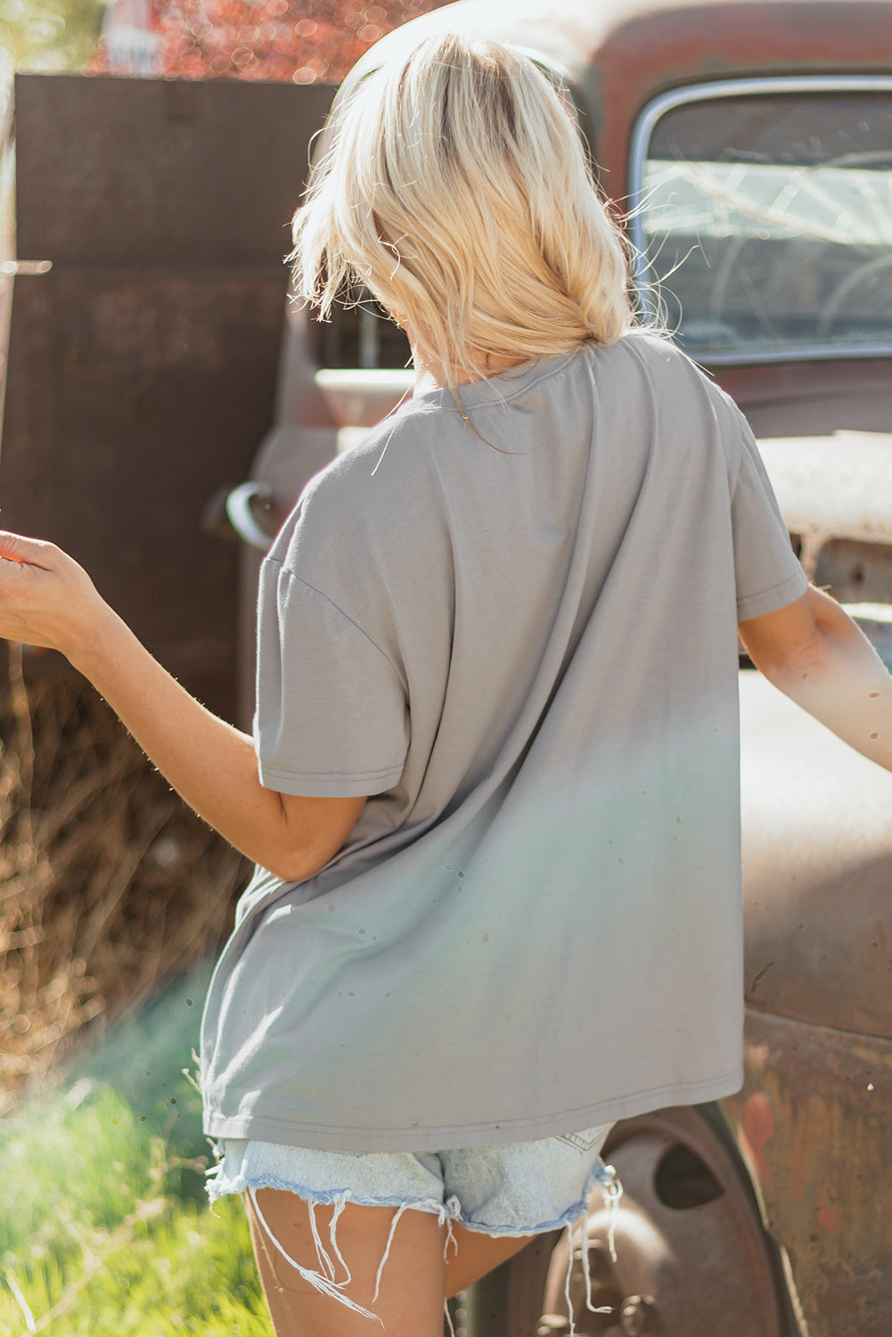 High Cowboys & Country Music Graphic Crew Neck T Shirt