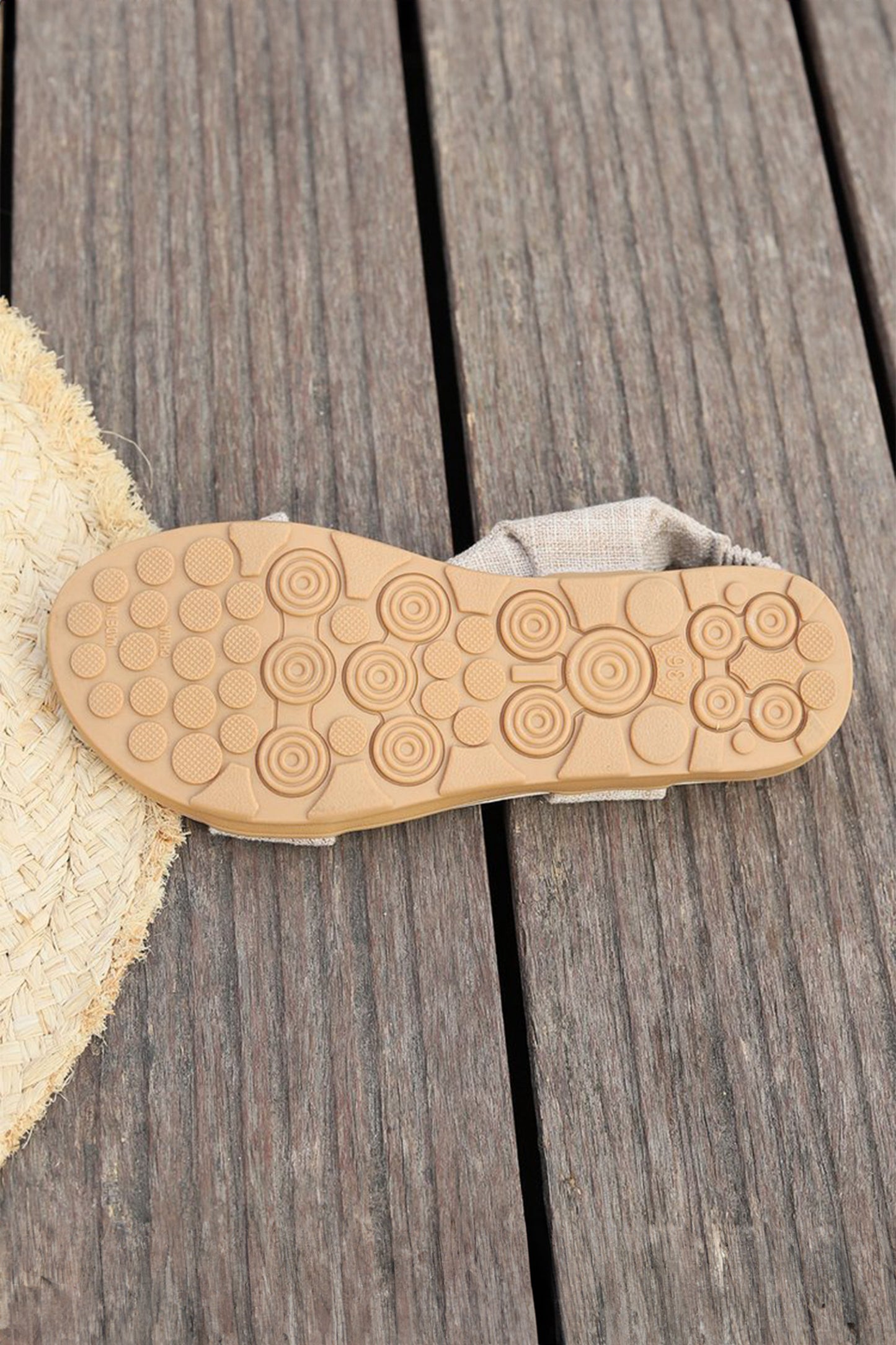 White Retro Crossed Straps Boho Vacation Sandals